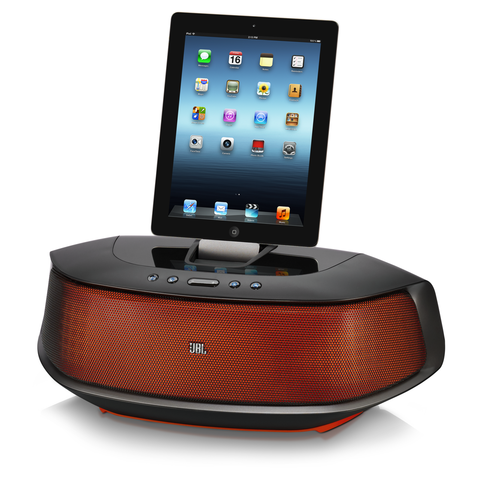 JBL OnBeat Rumble Powerful Bluetooth Speaker Dock for iPhone5/iPad Mini