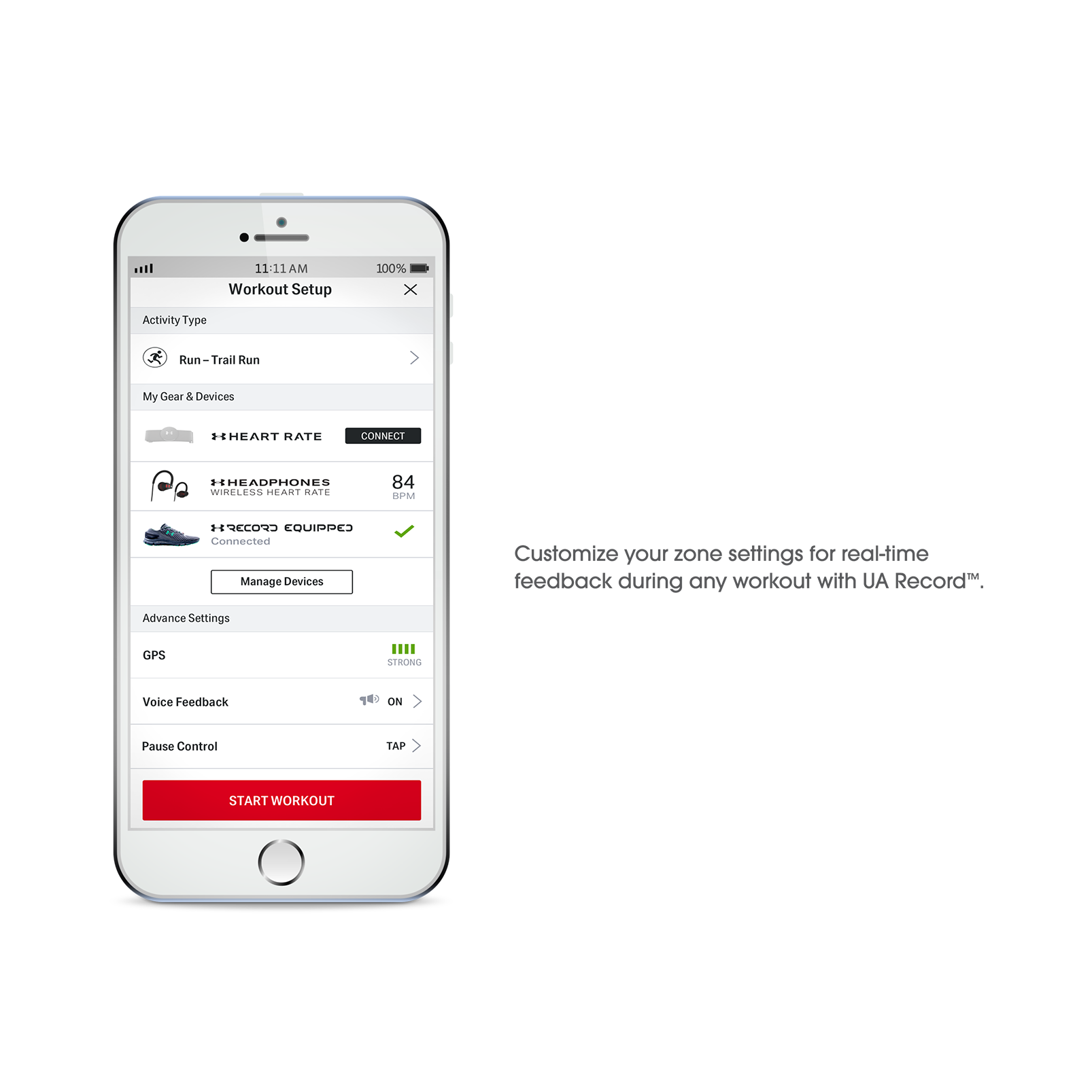 Under Armour Sport Wireless Heart Rate Heart rate monitoring