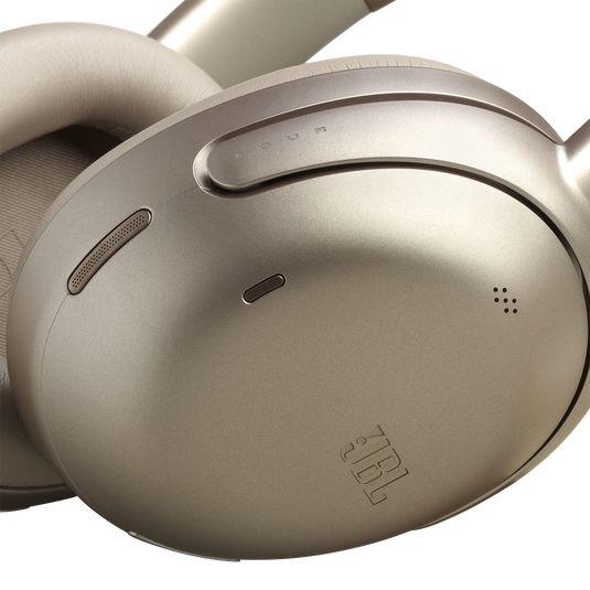 JBL Tour One M3 Smart Tx - Mocha - Wireless over-ear Noise Cancelling headphones with JBL Smart Tx - Detailshot 3 image number null