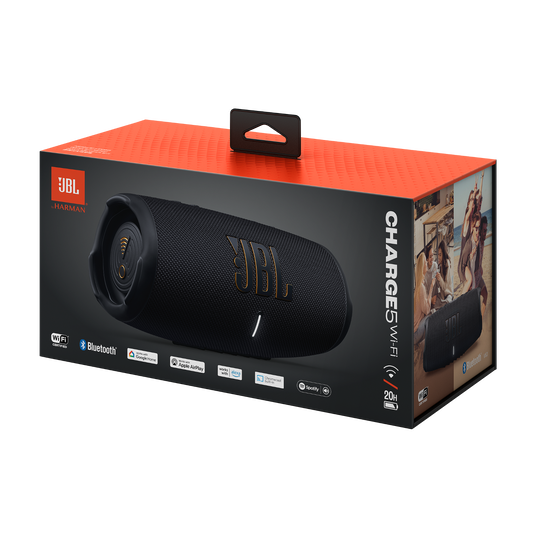 JBL Charge 5 WiFi + Bluetooth Portable Wireless Speaker, New