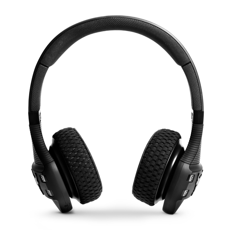UA Sport Wireless Train Project Rock – Engineered by JBL - Black - On-ear sport Headphones - Front image number null