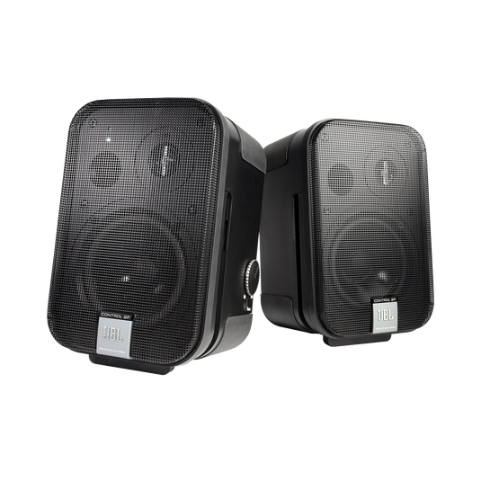 JBL Control 2P (Stereo Pair) - Black - Compact Powered Reference Monitor System - Hero image number null