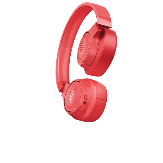 JBL TUNE 700BT - Coral - Wireless Over-Ear Headphones - Detailshot 1 image number null