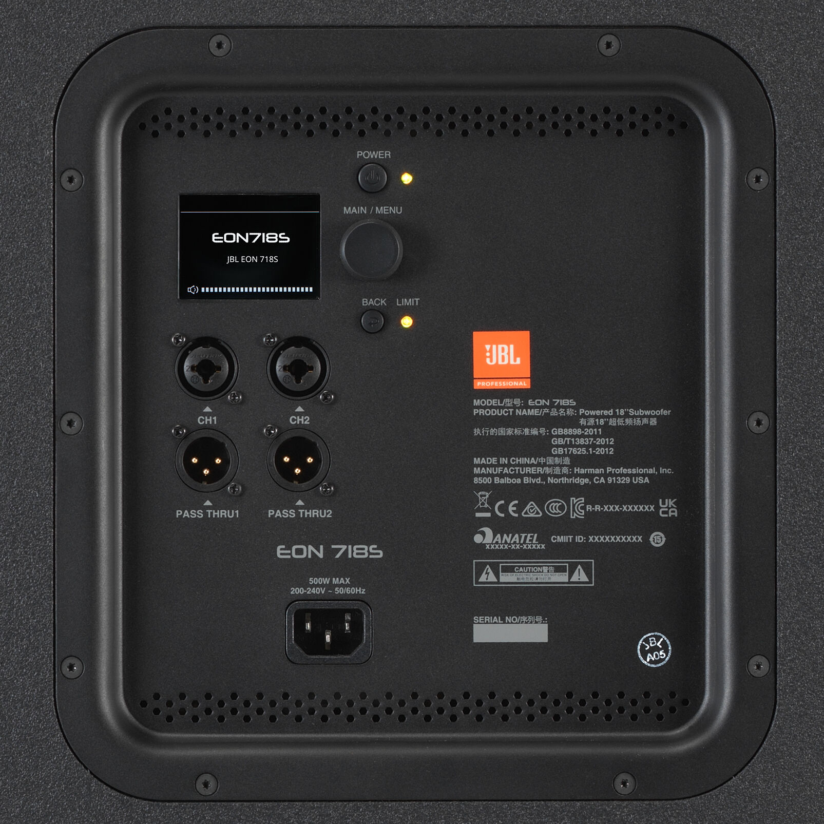 JBL EON718S | Powered 18-inch PA Subwoofer