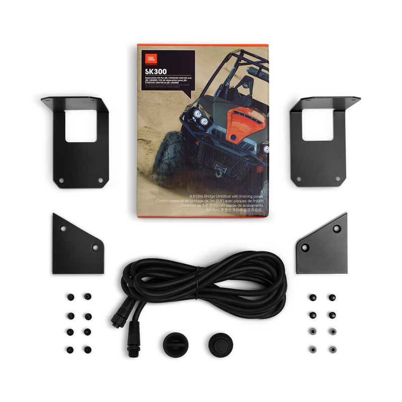 JBL SK300 Separation Kit - Black - 9.8’(3m) Bridge Umbilical with finishing plates - Detailshot 1 image number null