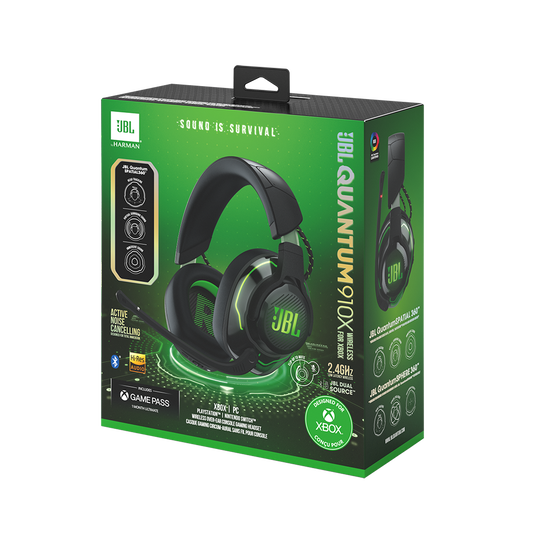 JBL Quantum 910X Wireless for XBOX | Wireless over-ear console