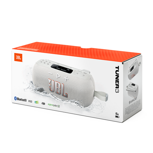 JBL Tuner 3 | Portable DAB/DAB+/FM radio with Bluetooth