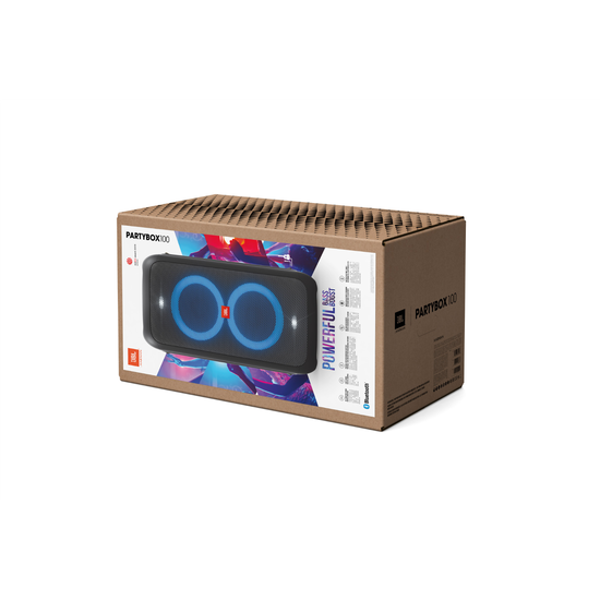 オーディオ機器 アンプ JBL PartyBox 100 | Powerful portable Bluetooth party speaker with 