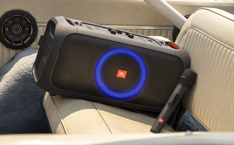 JBL Micro Wireless  Ultra-portable Bluetooth speaker with bass port