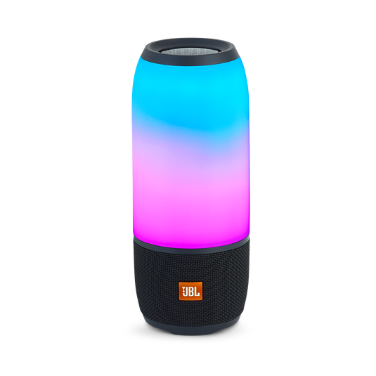 JBL Pulse 3 - Black - Waterproof portable Bluetooth speaker with 360° lightshow and sound. - Hero image number null