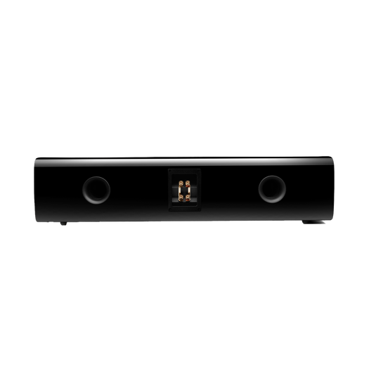 HDI-4500 - Black Gloss - 2 ½-way Quadruple 5.25-inch (130mm) Center Channel Loudspeaker - Back image number null