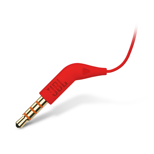 JBL Tune 110 - Red - In-ear headphones - Detailshot 1 image number null