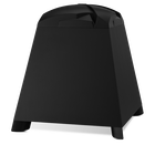 SUB150P - Black - Powerful 300-watt 10 inch Powered Subwoofer - Hero