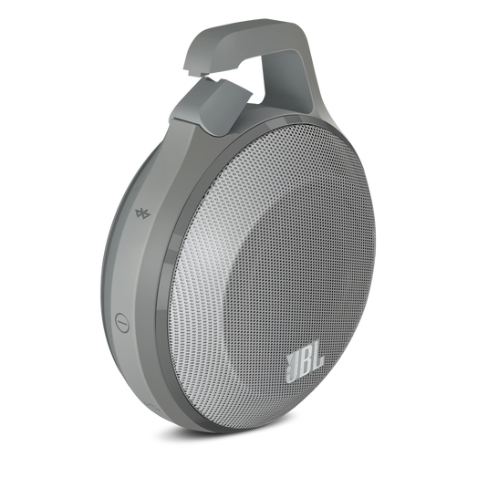 JBL Clip - Grey - Ultra portable rechargeable Bluetooth speaker with carabiner - Detailshot 2 image number null
