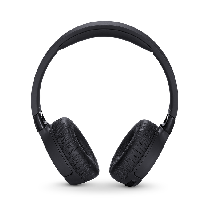 JBL Tune 600BTNC - Black - Wireless, on-ear, active noise-cancelling headphones. - Front image number null
