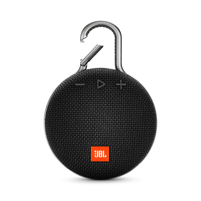 JBL Clip 3 - Midnight Black - Portable Bluetooth® speaker - Front image number null