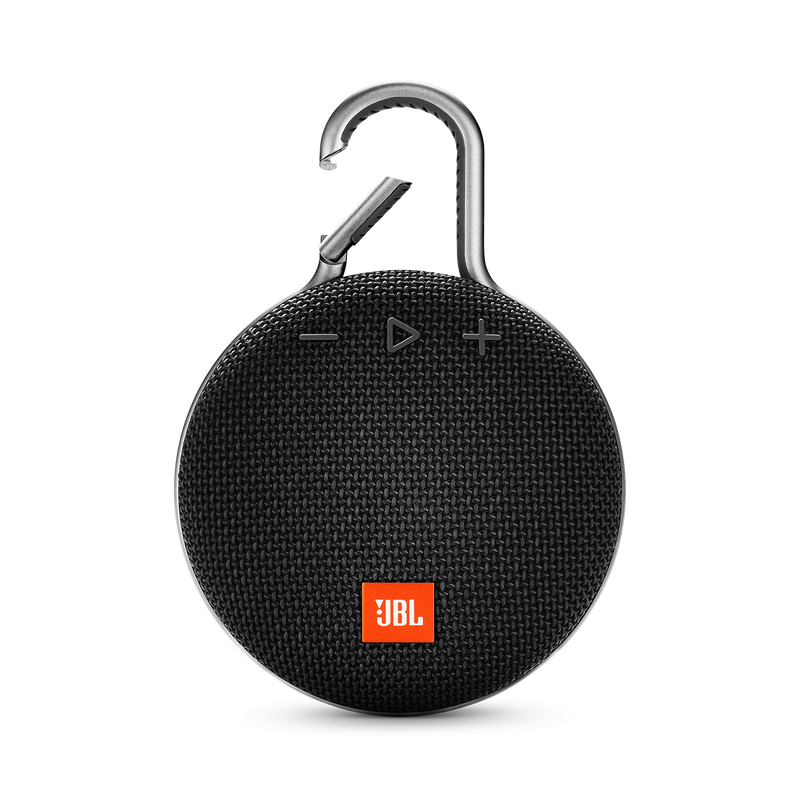 JBL Clip 3 - Midnight Black - Portable Bluetooth® speaker - Front image number null
