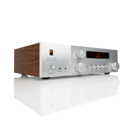 JBL SA750 - Teak - Streaming Integrated Stereo Amplifier - Hero image number null