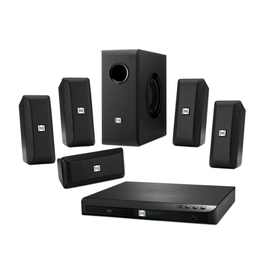 Cinema BD100 - Black - Bluetooth 3D  Blu-ray 5.1 Home Theater System - Hero image number null