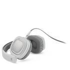 J88 - White - Premium Over-Ear Headphones with Rotatable Ear-cups - Hero
