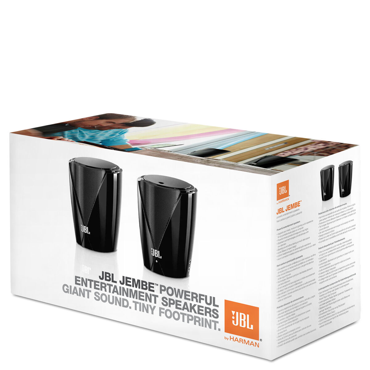 JBL JEMBE スピーカー Jembe | 2.0 computer loudspeaker system with built-in amplifier
