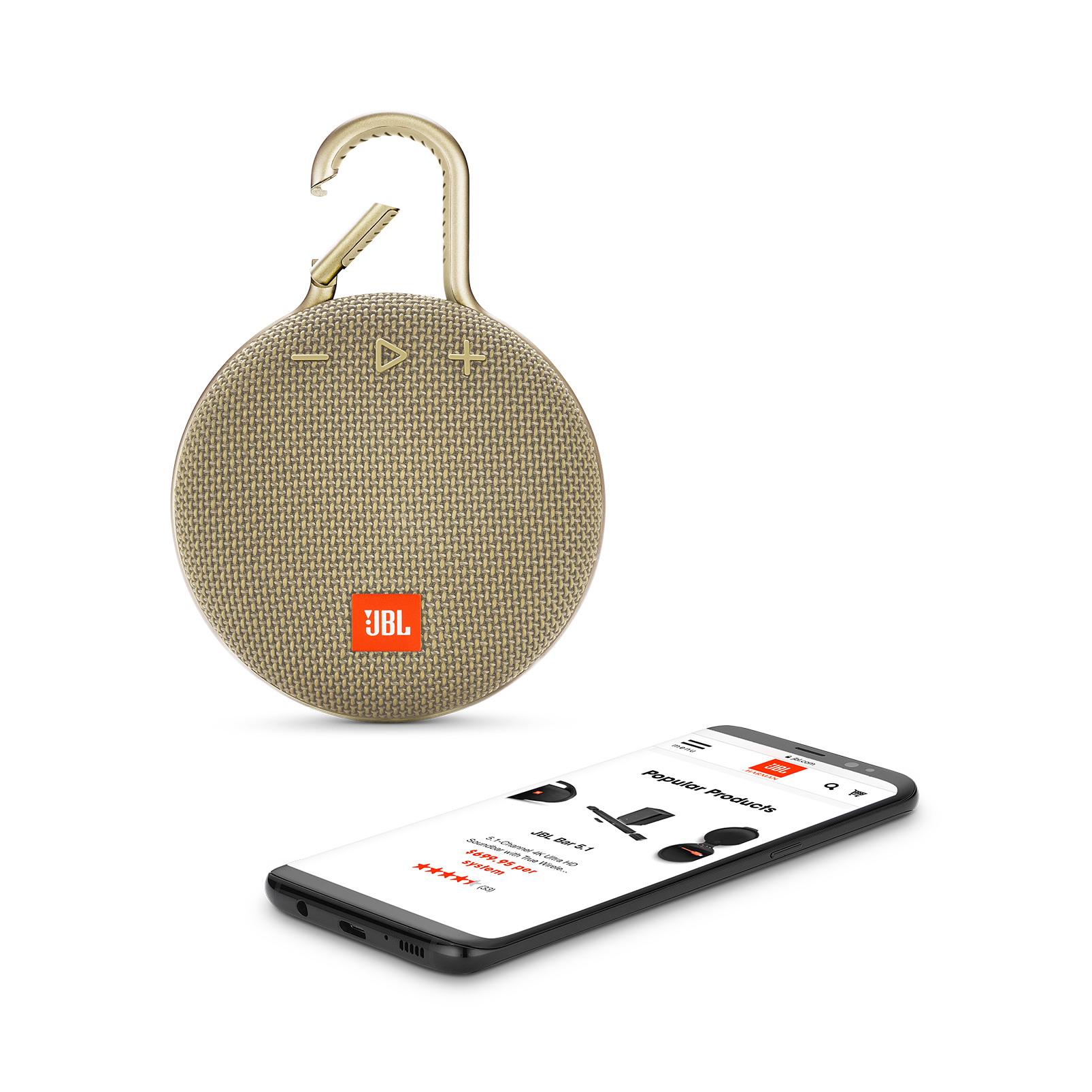 JBL Clip 3 Portable Bluetooth® speaker