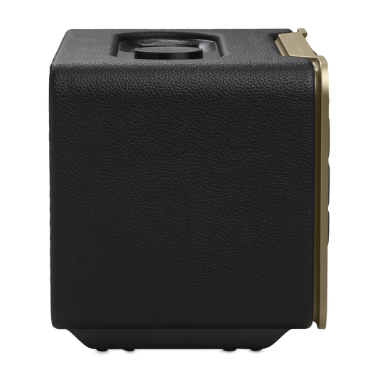 JBL Authentics 200 - Black - Smart home speaker with Wi-Fi, Bluetooth and Voice Assistants with retro design - Left image number null