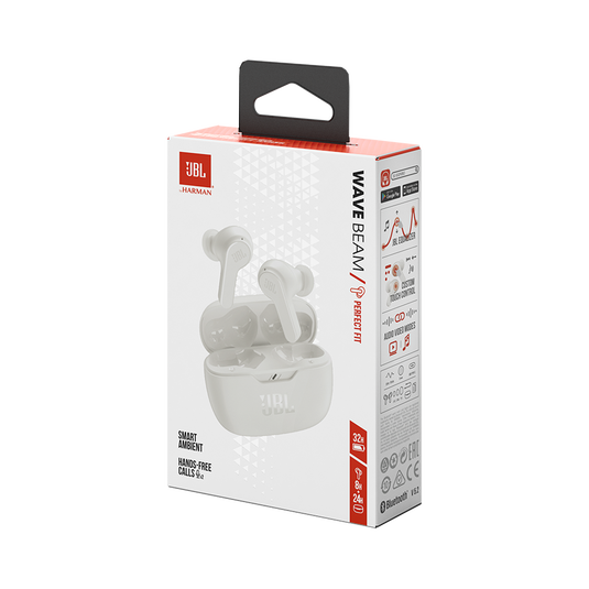 JBL Vibe Beam - White - True wireless earbuds - Detailshot 15 image number null