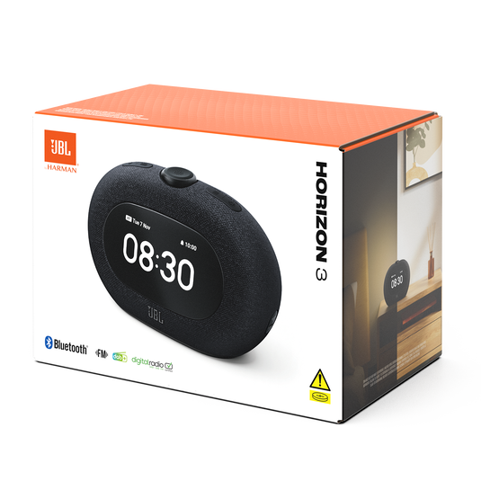 JBL Horizon 3 | Bluetooth® clock radio speaker with DAB/DAB+/FM
