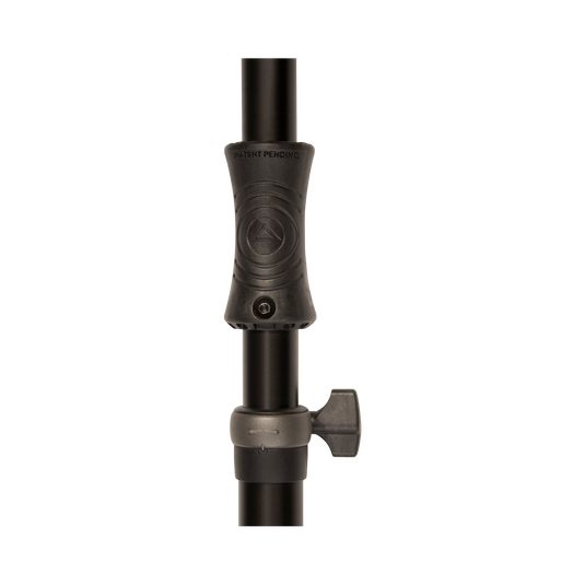 JBL Tripod Stand (Gas Assist) - Black - Lift-assist Aluminum Tripod Speaker Stand with Integrated Speaker Adapter - Detailshot 3 image number null