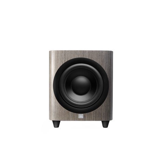 HDI-1200P - Grey Oak - 12-inch (300mm) 1000W Powered Subwoofer - Hero image number null