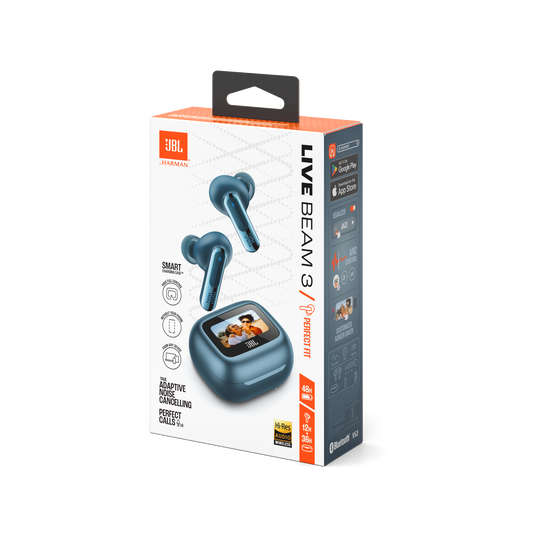 JBL LIVE BEAM 3 ワイヤレスイヤフォン JBL Live Beam 3 | True wireless noise-cancelling closed-stick earbuds