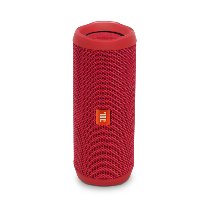 JBL Flip 4 - Red - A full-featured waterproof portable Bluetooth speaker with surprisingly powerful sound. - Hero image number null