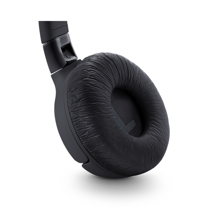 JBL Tune 600BTNC - Black - Wireless, on-ear, active noise-cancelling headphones. - Detailshot 2 image number null