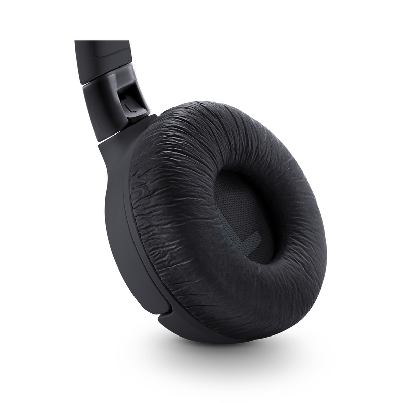 JBL Tune 600BTNC - Black - Wireless, on-ear, active noise-cancelling headphones. - Detailshot 2 image number null