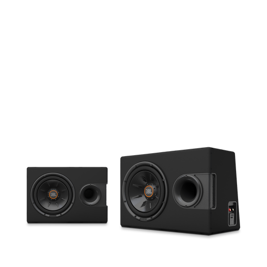 S2-1024SS - Black - 10" (250mm) Slipstream ported enclosure - Detailshot 8 image number null