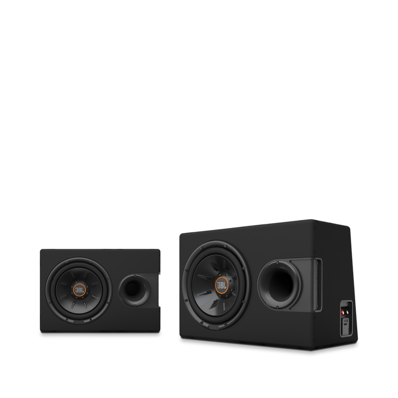 S2-1224SS - Black - 12" (300mm) Slipstream ported enclosure - Detailshot 7 image number null