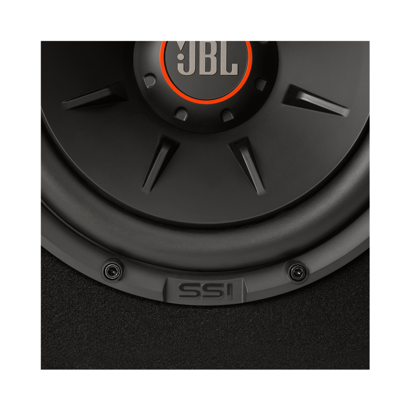 S2-1224SS - Black - 12" (300mm) Slipstream ported enclosure - Detailshot 4 image number null