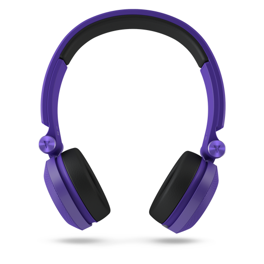 Synchros E30 - Purple - On-ear headphones with bold, JBL sound and advanced styling. - Front image number null