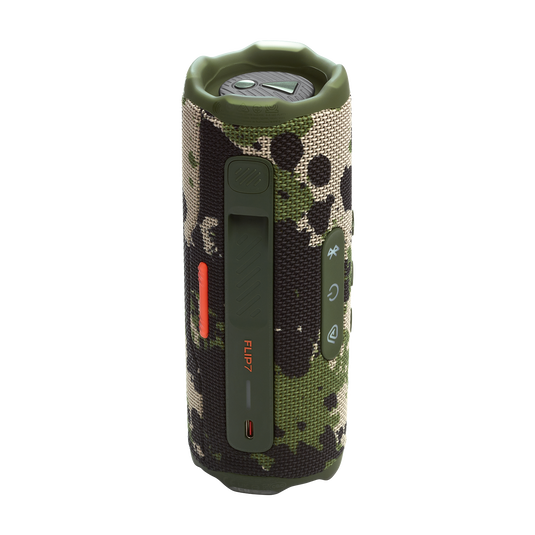 JBL FLIP7 迷彩 SQUAD JBL Flip 7 | Portable waterproof and drop-proof speaker