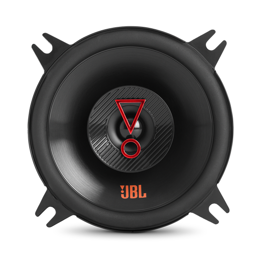 Stage3 427F - Black - 4" (100mm) 2-Way coaxial car speaker for factory upgrade without grille - Front image number null