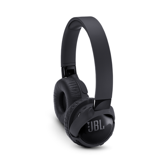 JBL Tune 600BTNC - Black - Wireless, on-ear, active noise-cancelling headphones. - Detailshot 1 image number null