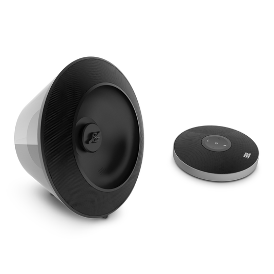 JBL Voyager - Black - Integrated Home Audio System with Portable Wireless Speaker - Detailshot 1 image number null