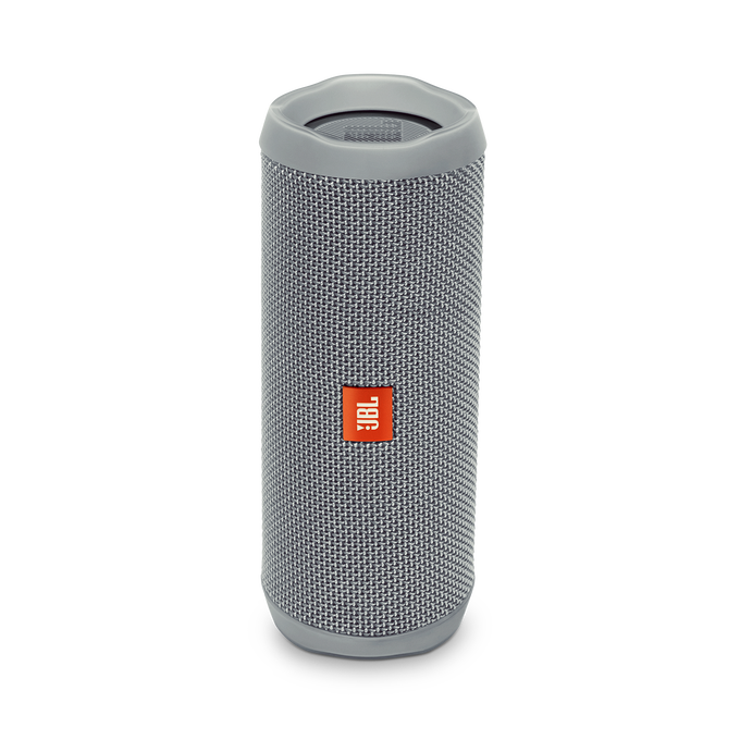 JBL Flip 4 - Grey - A full-featured waterproof portable Bluetooth speaker with surprisingly powerful sound. - Hero image number null