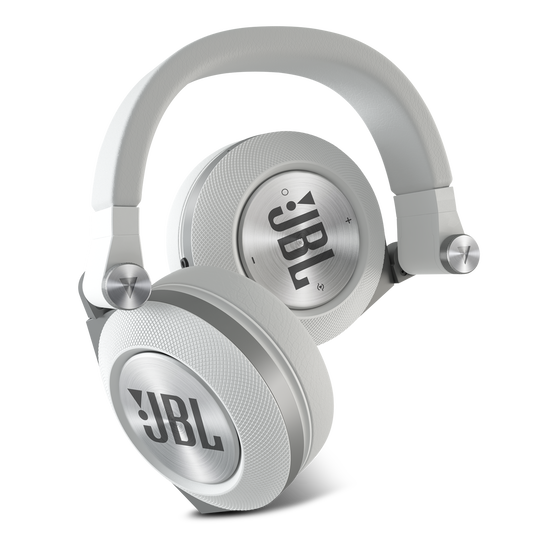 Synchros E50BT - White - Over-ear, Bluetooth headphones with ShareMe music sharing - Detailshot 2 image number null
