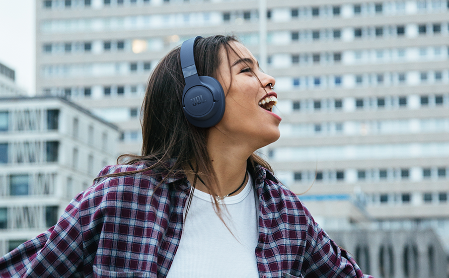 Micro Casque Sans Fil JBL T770 Bluetooth - Violet