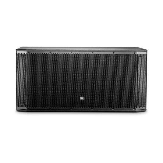 JBL SRX828SP - Black - 18" Dual Self-Powered Subwoofer System - Front image number null