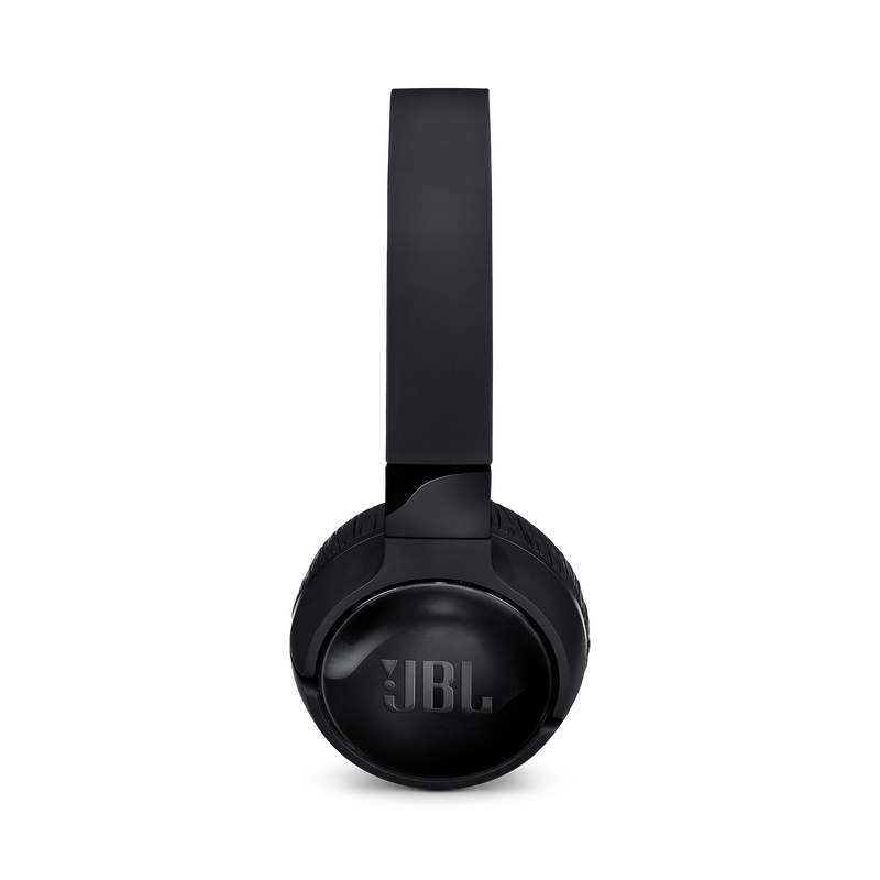 JBL Tune 600BTNC - Black - Wireless, on-ear, active noise-cancelling headphones. - Left image number null