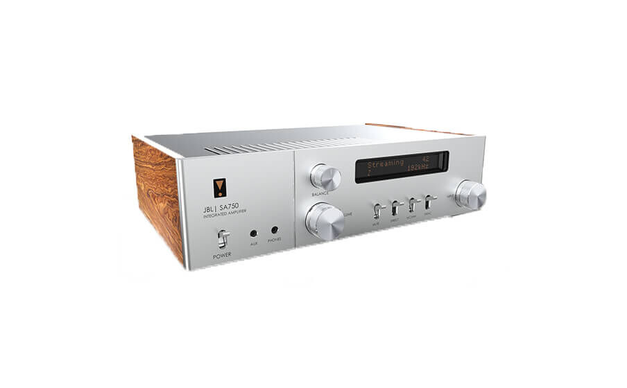 JBL SA750 Retro-styled integrated amplifier with modern features - Image