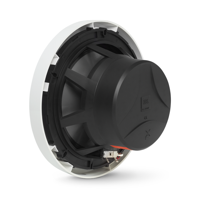 Club Marine MS8LW - White Gloss - 8" (200mm) two-way marine audio speaker with RGB lighting – White - Detailshot 1 image number null